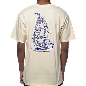 Empyre High Seas Beige Short Sleeve Tee Men’s Small